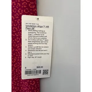 NEW lululemon Align™ High-Rise Pant 28" LDRM Size 6 Sold out thumbnail 4
