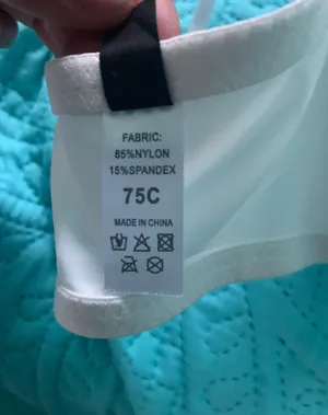 SheIn White Cross Back bra thumbnail 4