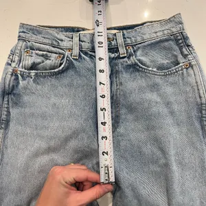 GRLFRND the Sara Super High Rise Slim Straight Jeans size 25 thumbnail 10