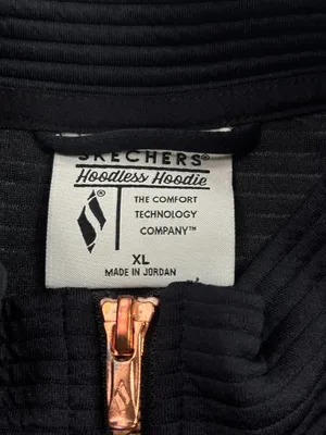 Skechers The Hoodless Hoodies Gowalk Everywhere Jacket Womens XL Black Full Zip thumbnail 7