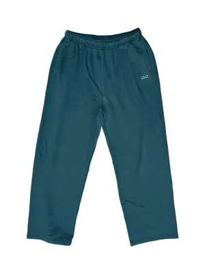 ALO Yoga Women's Size XL Fleece Pull On Straight Leg Sweatpants thumbnail 1