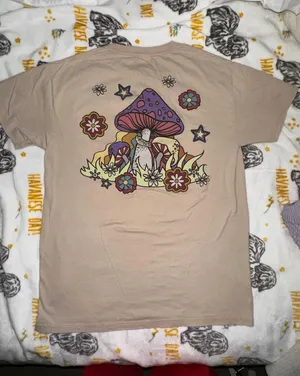 Shroom Tee Tan Size M thumbnail 2