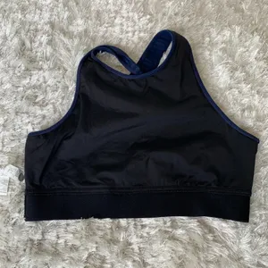 Vimmia X Energy Wave Crop Top Sz Large Blue Black thumbnail 9