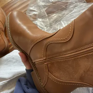 Lucky Brand Leather and Suede Boots thumbnail 6