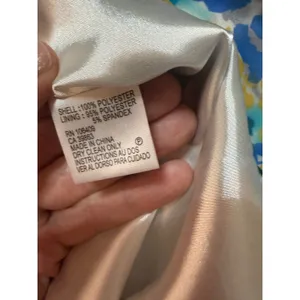 Tahari ASL Keeli Floral One Shoulder Ruffle‎ Midi Dress Size 6 NWT Wedding Guest thumbnail 9