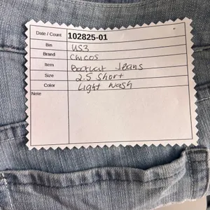 Chicos Bootcut Jeans Light Wash‎ 16 Or 3 Short thumbnail 11