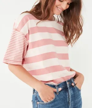 Urban Outfitters Pink Graphic Tee thumbnail 1
