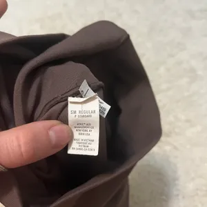 Aerie Chill Play Move Brown Leggings Size Small thumbnail 5