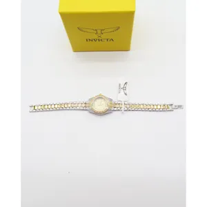 Invicta Wildflower Women's 32mm Two Tone Silver Gold Crystal Accented New In box thumbnail 6