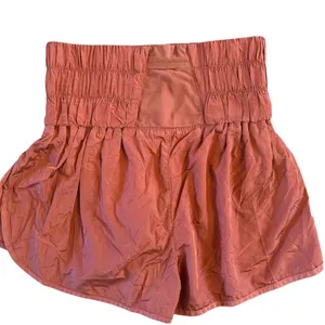FP Movement by Free People Brown Athletic Shorts High-Rise Relaxed Fit thumbnail 4