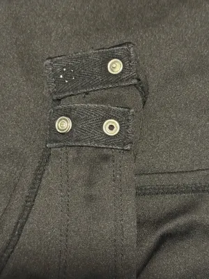 Black Square Top Short Sleeve BodySuit thumbnail 3