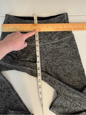 Beyond Yoga Gray Space Dye High Waisted Leggings Size Medium Full Length‎ thumbnail 5