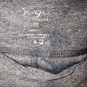 VOGO xsmall grey full length yoga gym leggings thumbnail 3