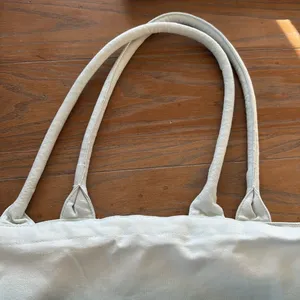 Athleta Cotton Cancas Ombré Tote Bag thumbnail 3