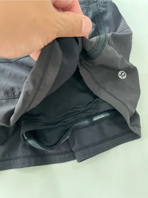 Vintage VTG Lululemon Black Pace Rival Skirt 11" Size 2 thumbnail 3