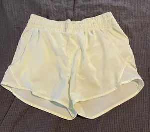 Adidas All in motion Women's neon yellow/green active Shorts thumbnail 1