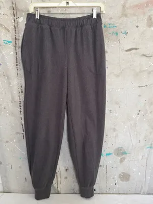 Varley Brushed Rib Slim Cuff Pant 27.5" in Black Marl thumbnail 2