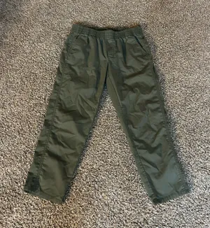 Tommy Hilfiger olive green Cargo Pants Women’s Size small‎ petite baddie fall thumbnail 1