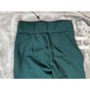 NEW Universal Standard 00-0 Women Green Straight Leg Elastic Pants‎ thumbnail 4