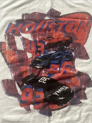PrettyLittleThing Houston Vintage Style Race Car Graphic Tshirt size Medium thumbnail 2