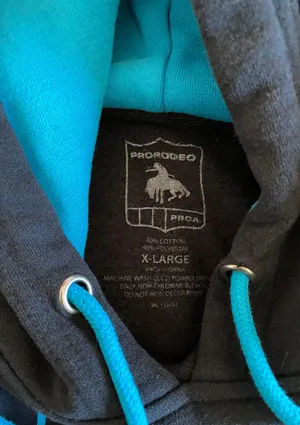 Rodeo Hoodie Black Size XS thumbnail 3