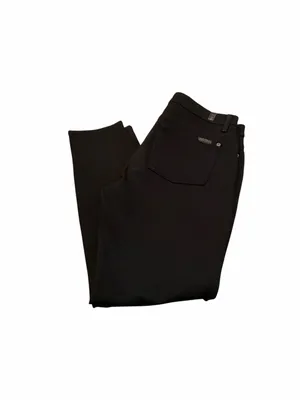 7 FOR ALL MANKIND black slim illusion pant thumbnail 2