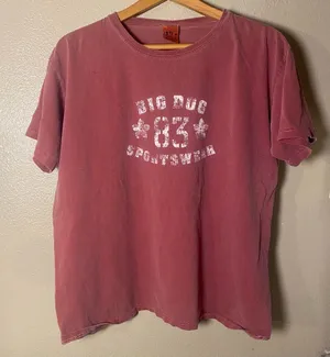 Big‎ Dogs vintage Red Graphic T-Shirt size XL made in the USA casual thumbnail 1