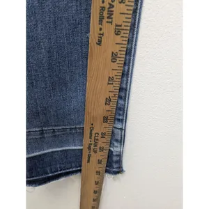7 For All Mankind Women's Edie Jeans Crop Straight Leg High Rise Blue Denim S 27 thumbnail 15