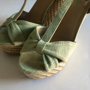 SODA Mint Canvas Wedge. Size 9 thumbnail 5