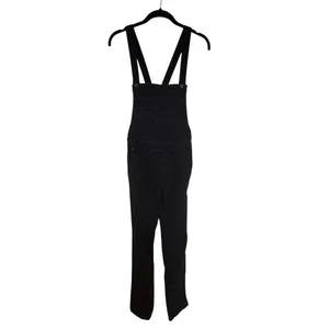 Free People Overalls Womens Size 24 Washed Black Denim Skinny Leg Bib thumbnail 6