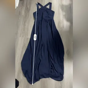 Lulus Air of Romance Navy Blue Sleeveless Formal Maxi Dress‎ Size L thumbnail 12