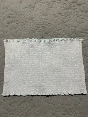 Hollister Light Blue Tube Top thumbnail 3