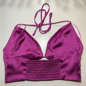 Garage Purple Halter Top thumbnail 3