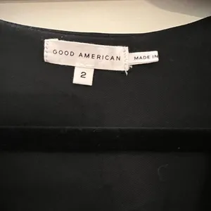 NWOT Good American Black Bodysuit thumbnail 3