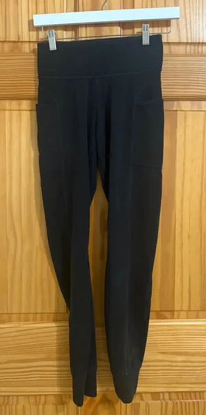 Nike Size Small Black Jogger Activewear Sweatpants thumbnail 1