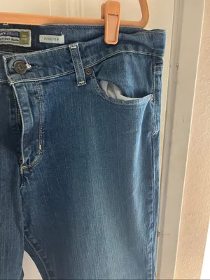 Old Navy Ladies Boot-Cut Jeans - Dark Blue with Light Wash Interior 16 Long thumbnail 7