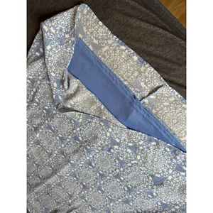 Luxology Blue White Mandala Print Bell Sleeve Dress Women's XL‎ thumbnail 4