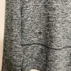 Lululemon Ready to Rulu Fleece Pullover Heathered Black Size 6 thumbnail 5
