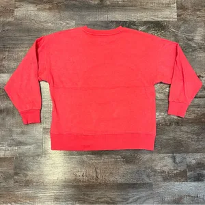 Fanatics Wisconsin Badgers Red Women’s Crewneck Sweatshirt Size Large thumbnail 4