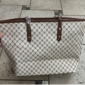 New women large tote with zipper thumbnail 6