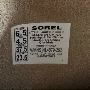 Sorel Women's Hi-Line Lace Boot US6.5 Canoe / Tawny Buff $185 thumbnail 5