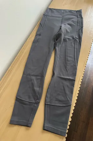 Lululemon In Movement 7/8 Tight *Everlux 25" Titanium 4 thumbnail 1