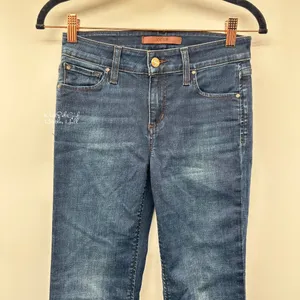 Joe's Jeans The Olivia Mid-Rise Cropped Flare Ankle Jeans Size 25 thumbnail 2