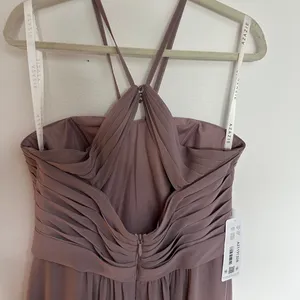 Azazie Spaghetti strap Dress in Dusk thumbnail 4