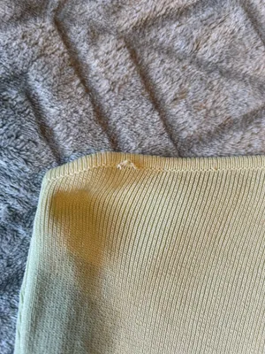 ZARA Light Green One-Shoulder Top thumbnail 5