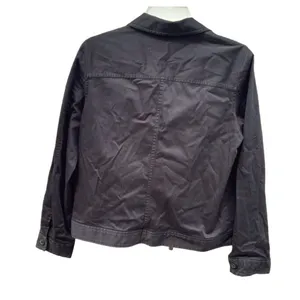 Liz Claiborne size Medium black denim jacket . thumbnail 2