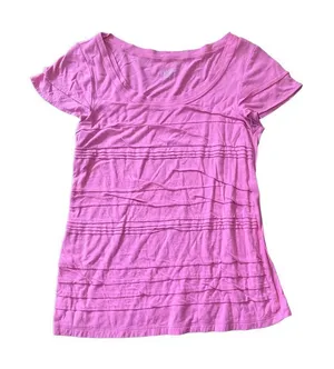 Loft bright coral pink shirt sz small‎ thumbnail 1