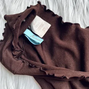Marciano Guess 2000's Brown Seamless Off the Shoulder Top thumbnail 4