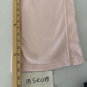 Pink Wide Leg Sweatpants Drawstring Joggers Fleece Medium Loungewear‎ Baggy thumbnail 9