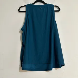 Beyond Yoga Featherweight Rebalance Tank Top Blue 1x Workout Cozy Loungewear thumbnail 4